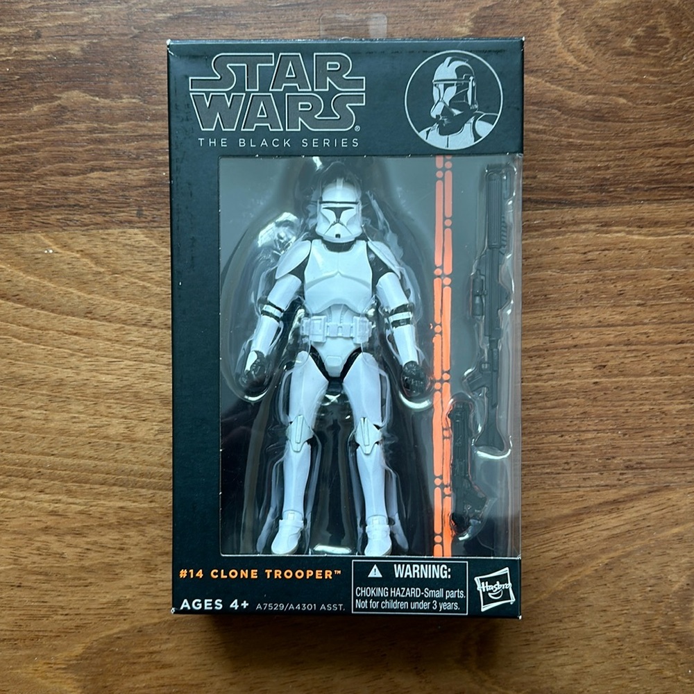 Star Wars The Black Series 6” #14 Clone Trooper